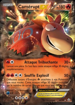 Carte Pokémon: Camérupt EX