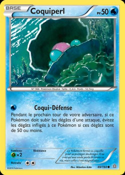 Carte Pokémon: Coquiperl