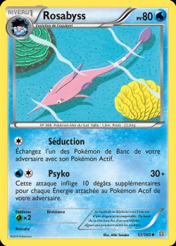 Carte Pokémon: Rosabyss