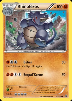 Carte Pokémon: Rhinoféros