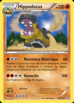 Carte Pokémon: Hippodocus