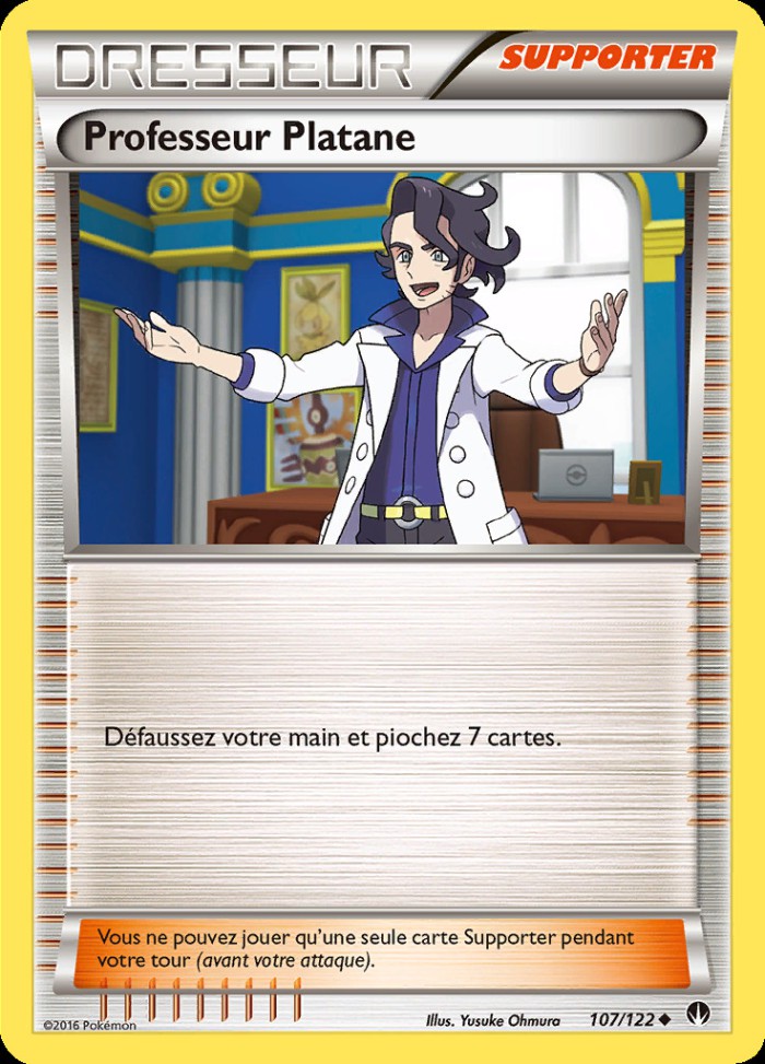 Carte Pokémon: Professeur Platane