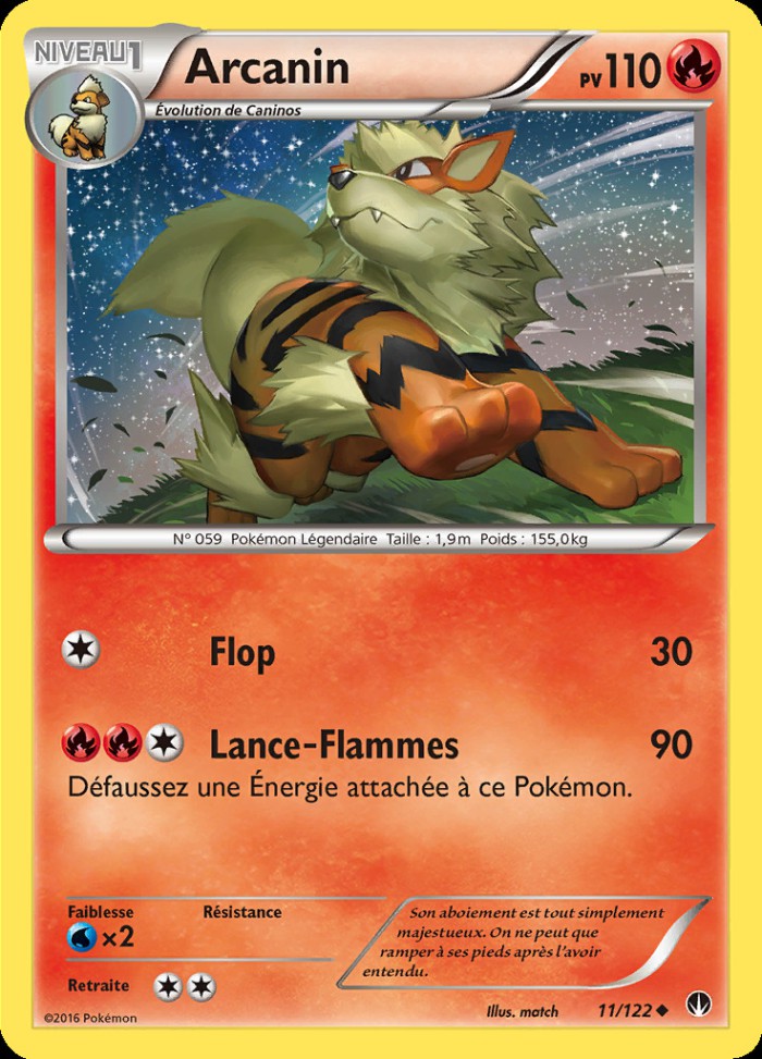 Carte Pokémon: Arcanin