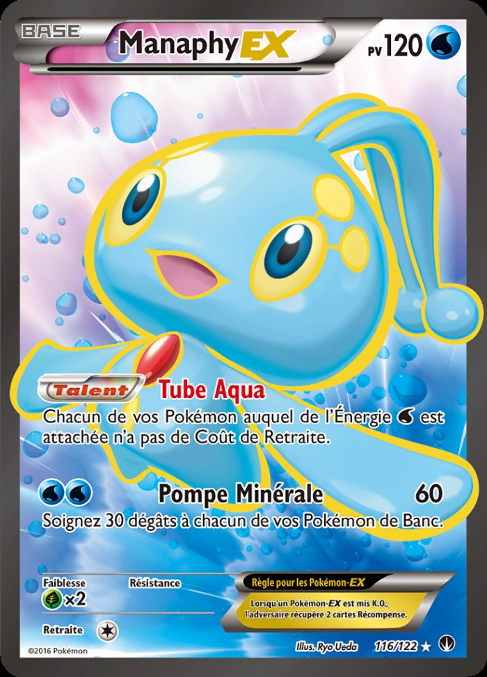 Carte Pokémon: Manaphy EX