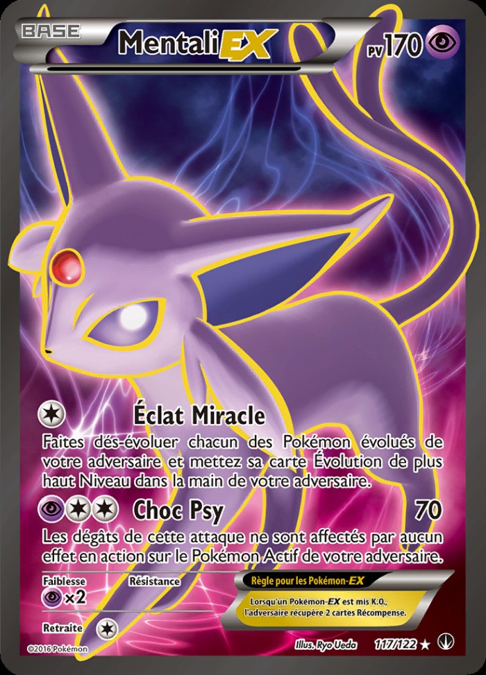 Carte Pokémon: Mentali EX