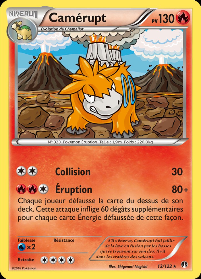 Carte Pokémon: Camérupt