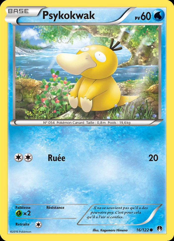 Carte Pokémon: Psykokwak