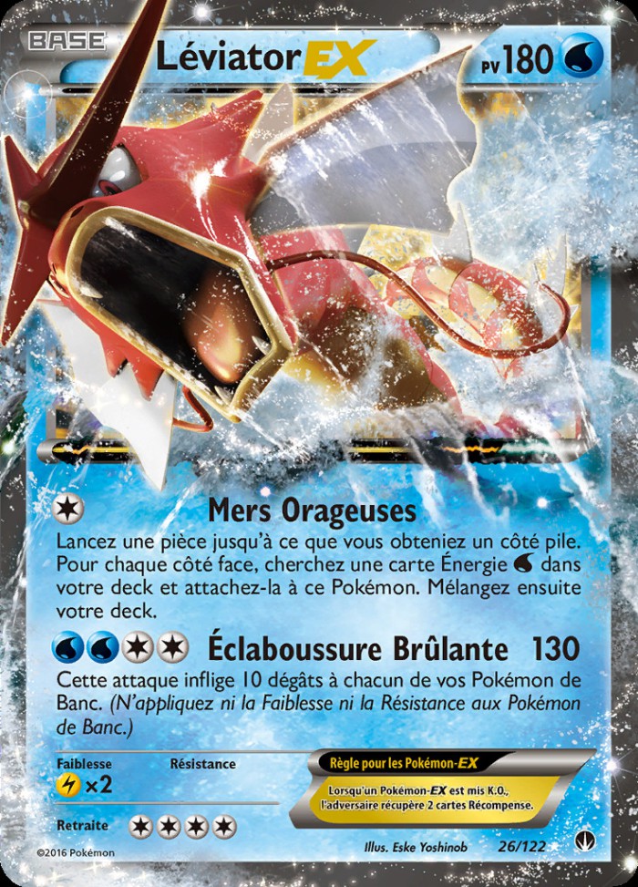 Carte Pokémon: Léviator EX