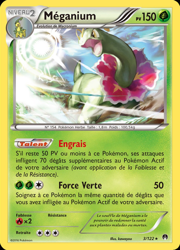 Carte Pokémon: Méganium