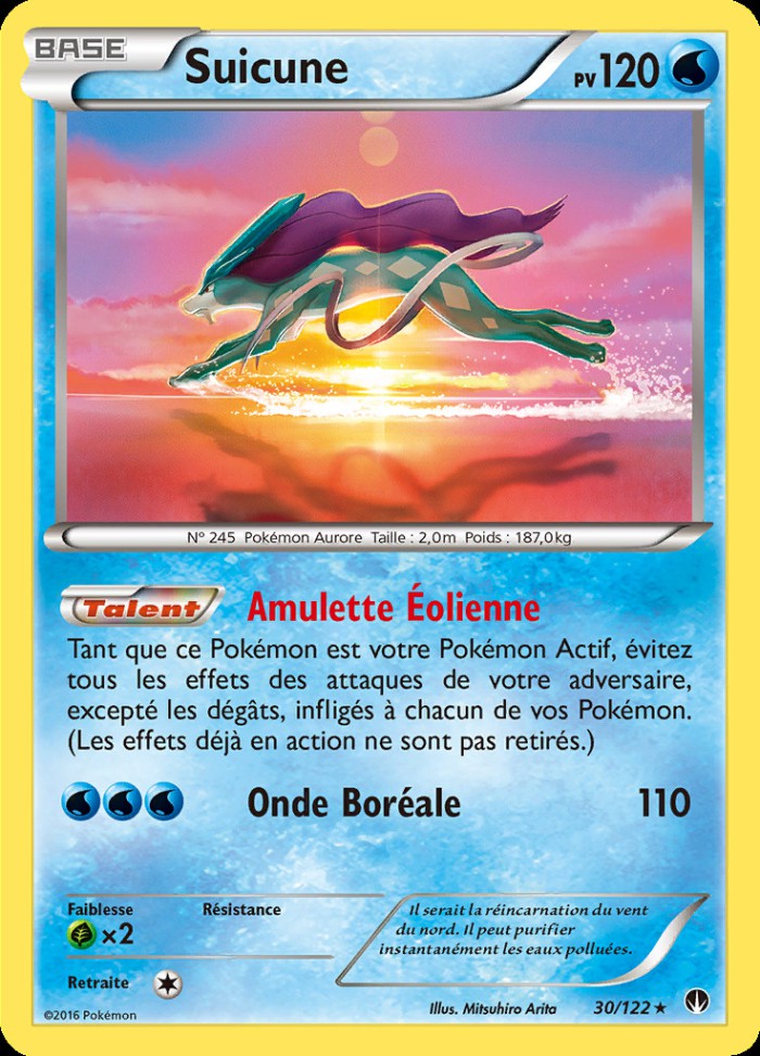 Carte Pokémon: Suicune