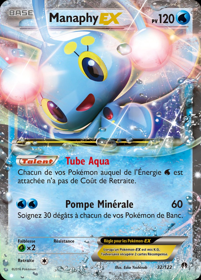 Carte Pokémon: Manaphy EX