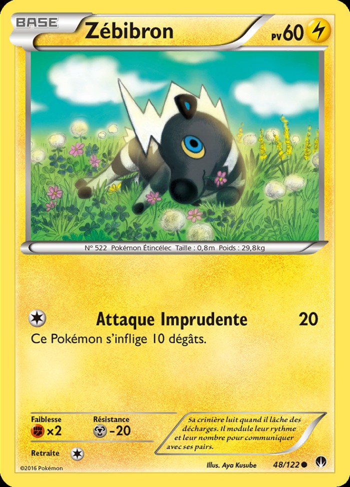 Carte Pokémon: Zébibron