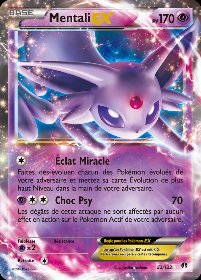 Carte Pokémon: Mentali EX