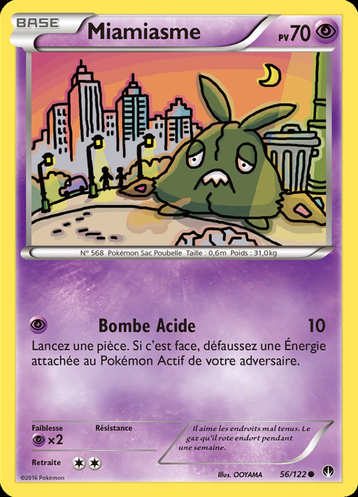 Carte Pokémon: Miamiasme