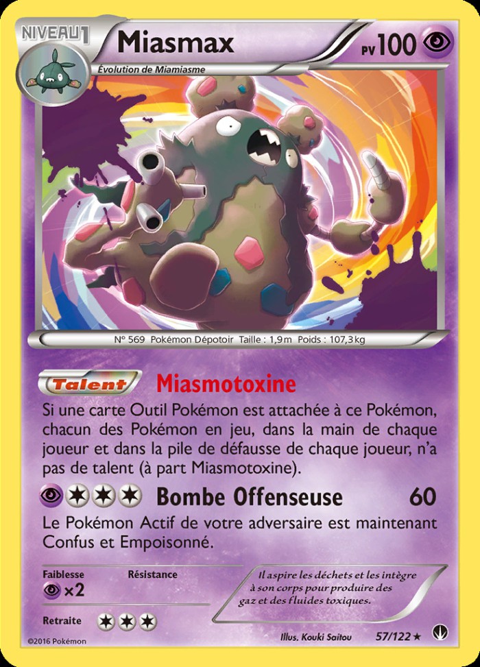 Carte Pokémon: Miasmax