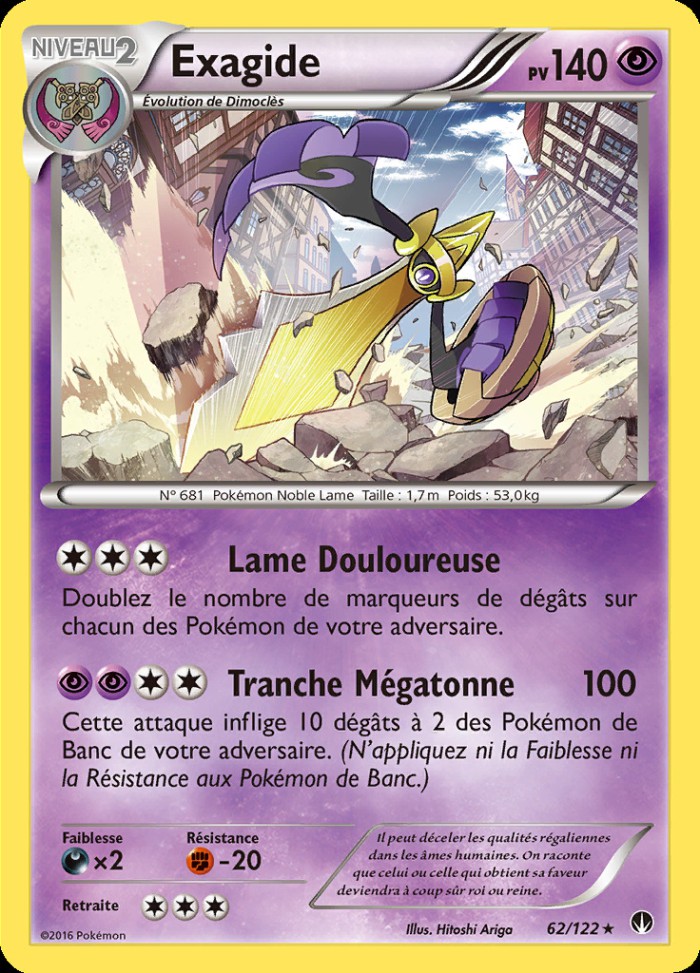 Carte Pokémon: Exagide