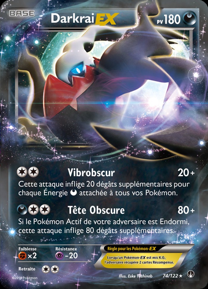 Carte Pokémon: Darkrai EX