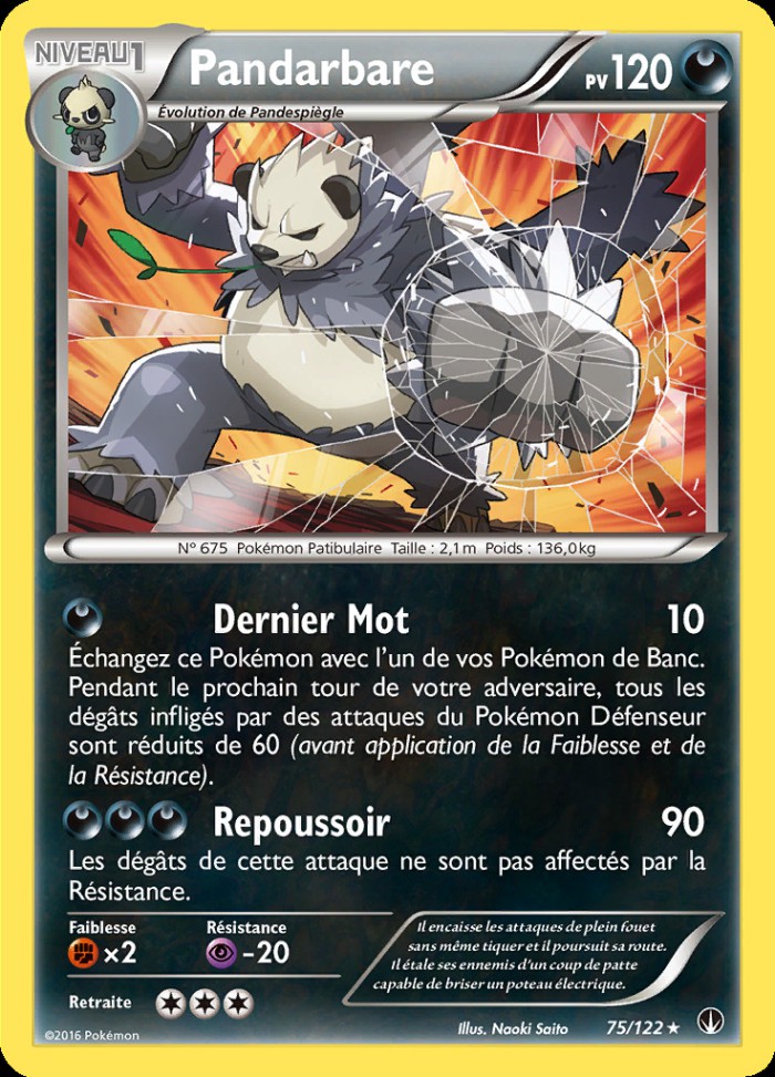 Carte Pokémon: Pandarbare