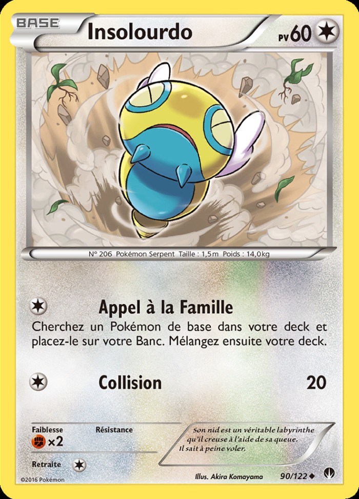 Carte Pokémon: Insolourdo