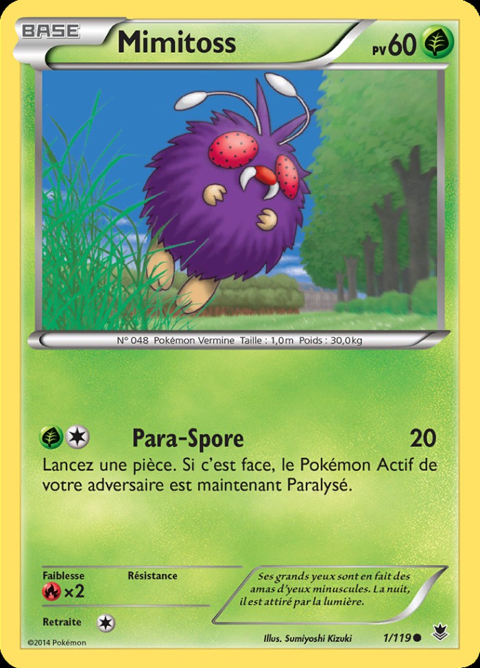 Carte Pokémon: Mimitoss