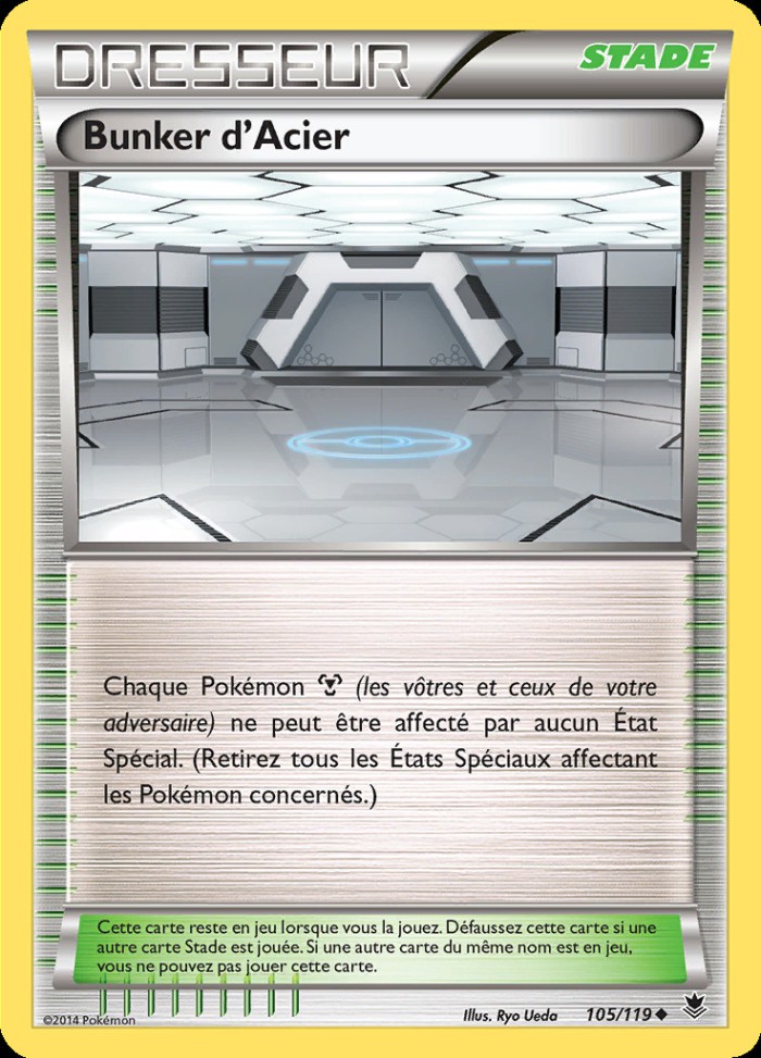 Carte Pokémon: Bunker d'Acier