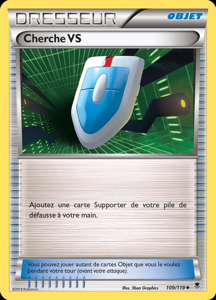 Carte Pokémon: Cherche VS