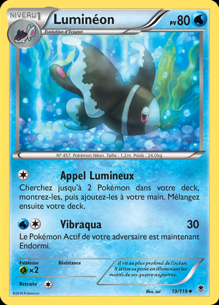 Carte Pokémon: Luminéon