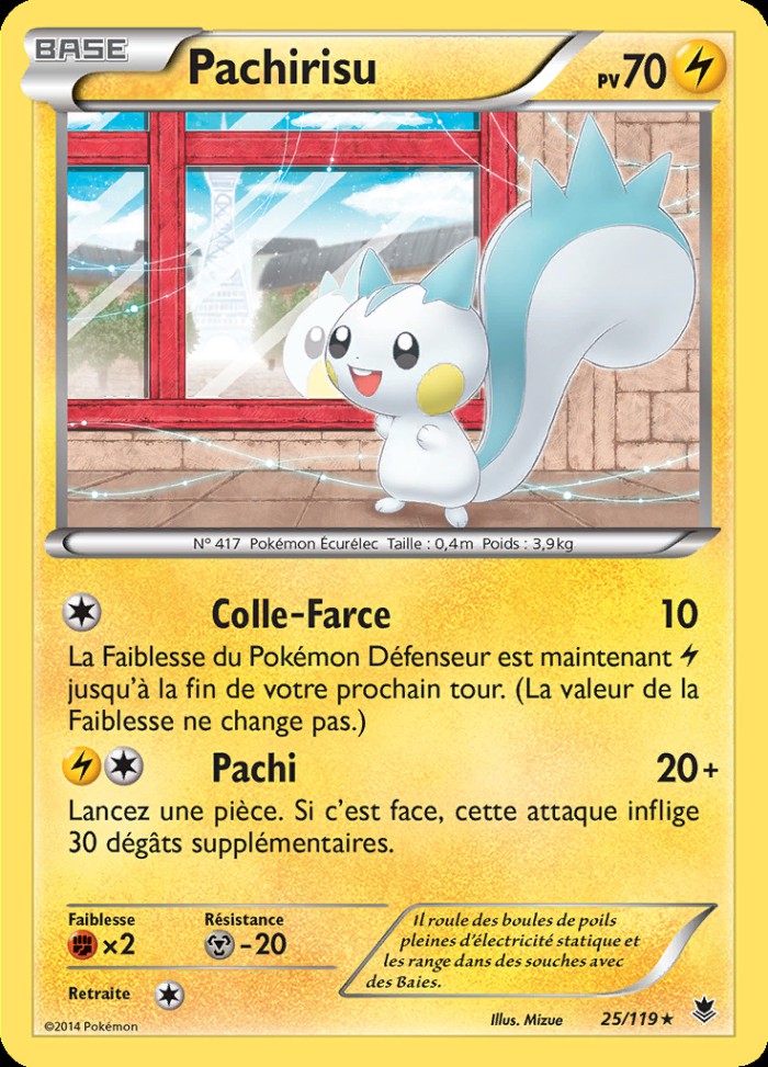 Carte Pokémon: Pachirisu