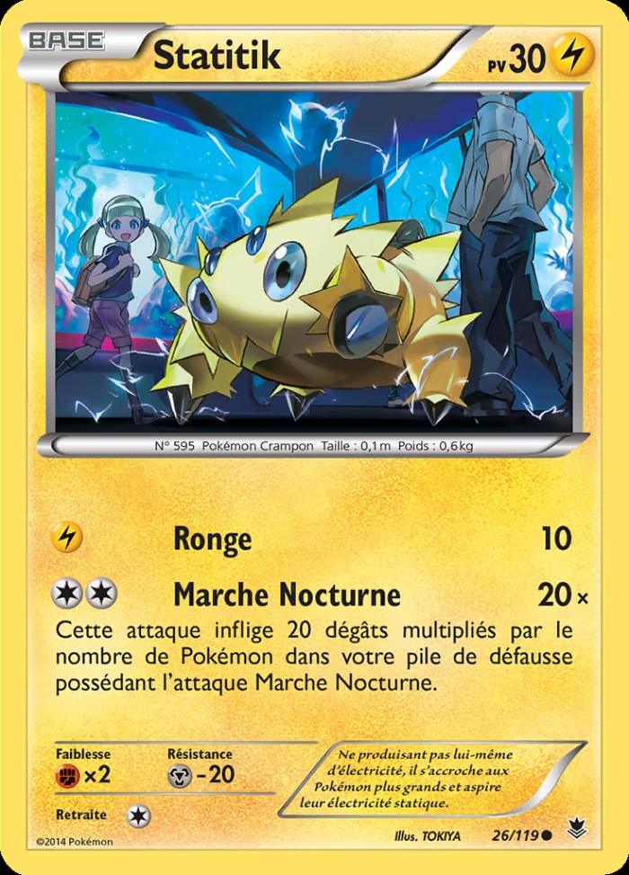 Carte Pokémon: Statitik