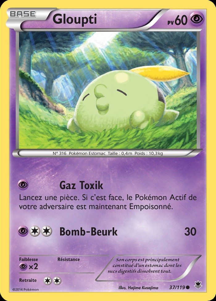 Carte Pokémon: Gloupti