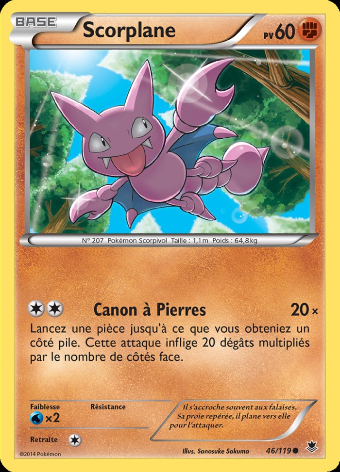 Carte Pokémon: Scorplane