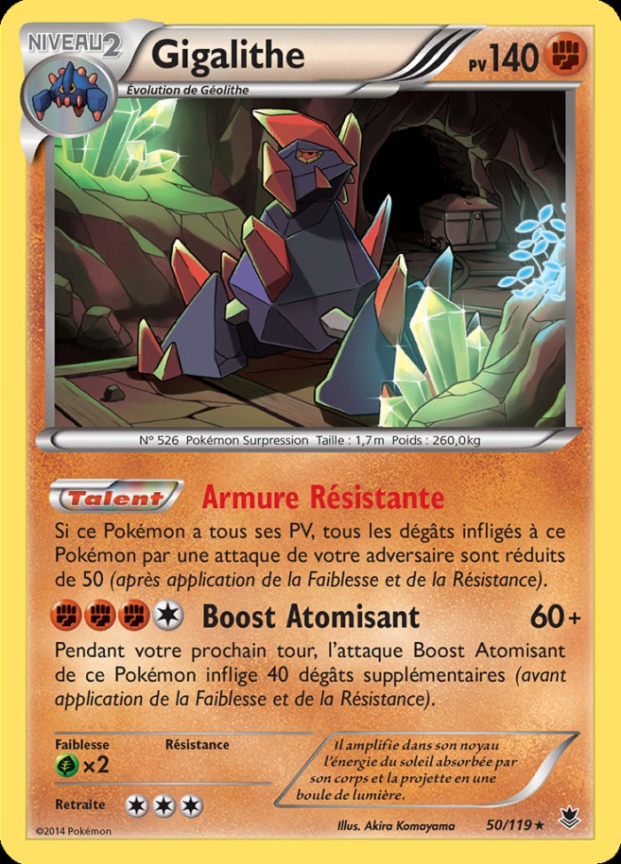 Carte Pokémon: Gigalithe