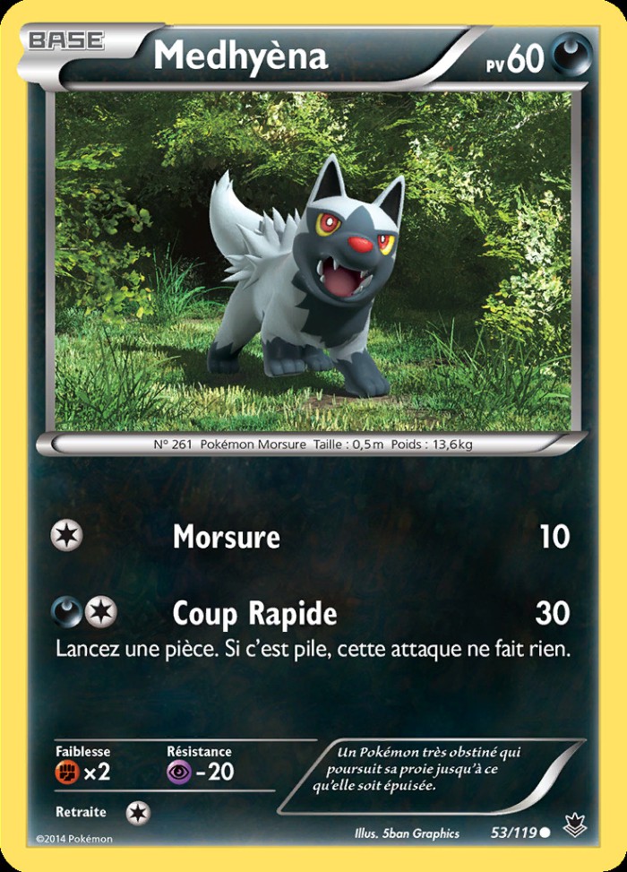 Carte Pokémon: Medhyèna