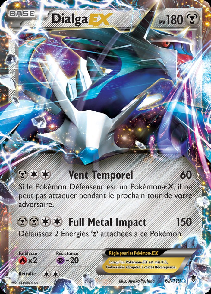 Carte Pokémon: Dialga EX