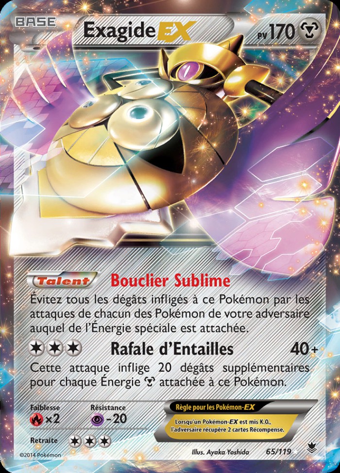 Carte Pokémon: Exagide EX