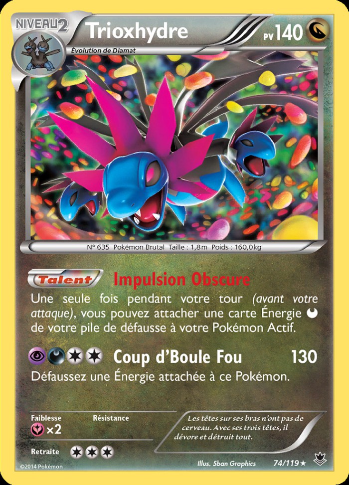 Carte Pokémon: Trioxhydre