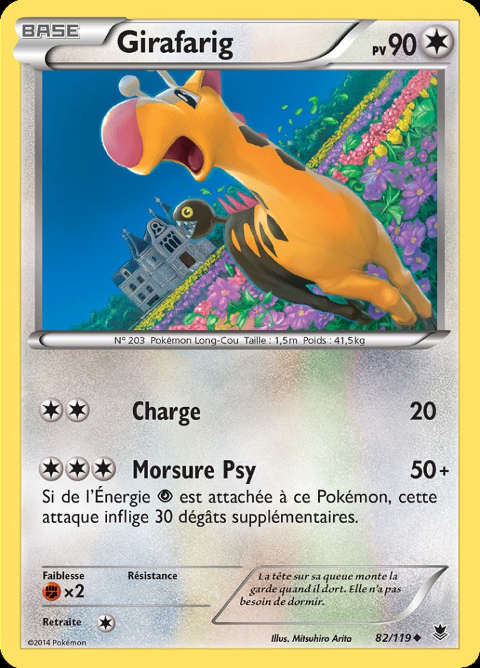 Carte Pokémon: Girafarig