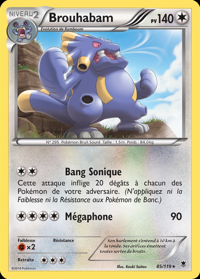 Carte Pokémon: Brouhabam