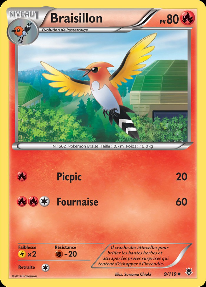 Carte Pokémon: Braisillon