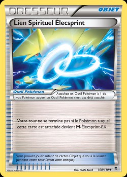 Carte Pokémon: Lien Spirituel Élecsprint