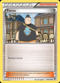 Carte Pokémon: Tierno