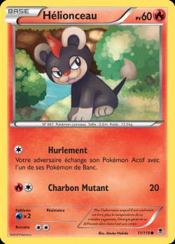 Carte Pokémon: Hélionceau