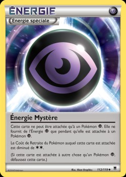 Carte Pokémon: Énergie Mystère