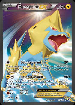 Carte Pokémon: Élecsprint EX