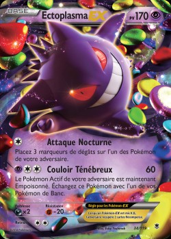 Carte Pokémon: Ectoplasma EX