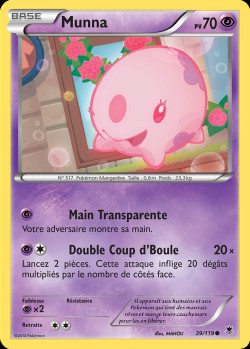 Carte Pokémon: Munna