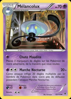 Carte Pokémon: Mélancolux