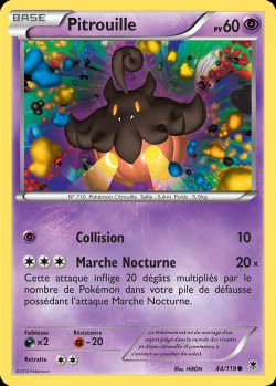 Carte Pokémon: Pitrouille