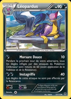 Carte Pokémon: Léopardus