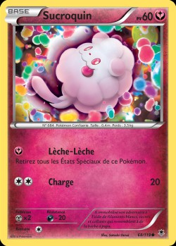 Carte Pokémon: Sucroquin